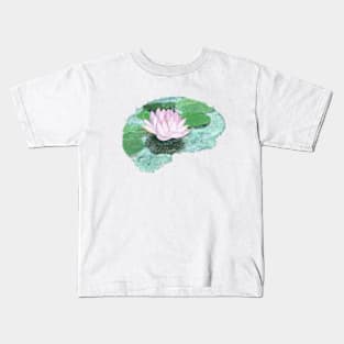 Zen Lotus Brain Kids T-Shirt